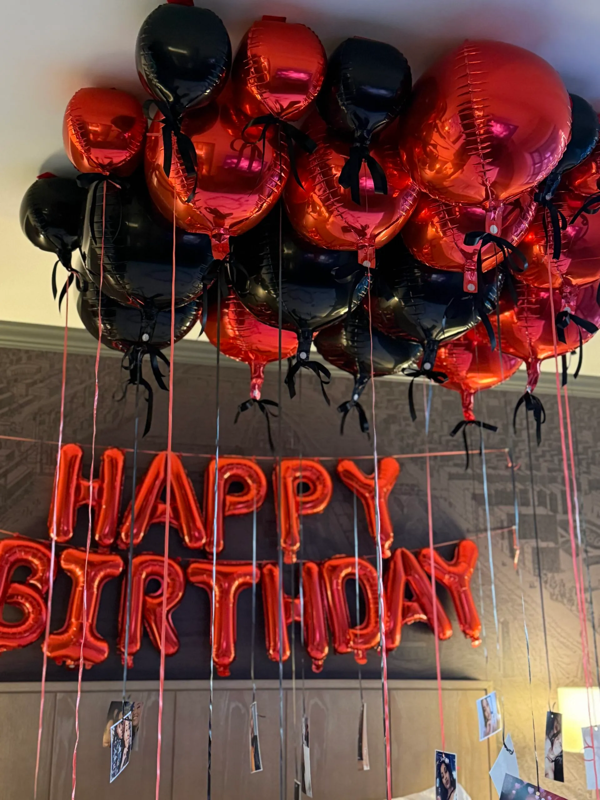 Balloon arch at a celebration