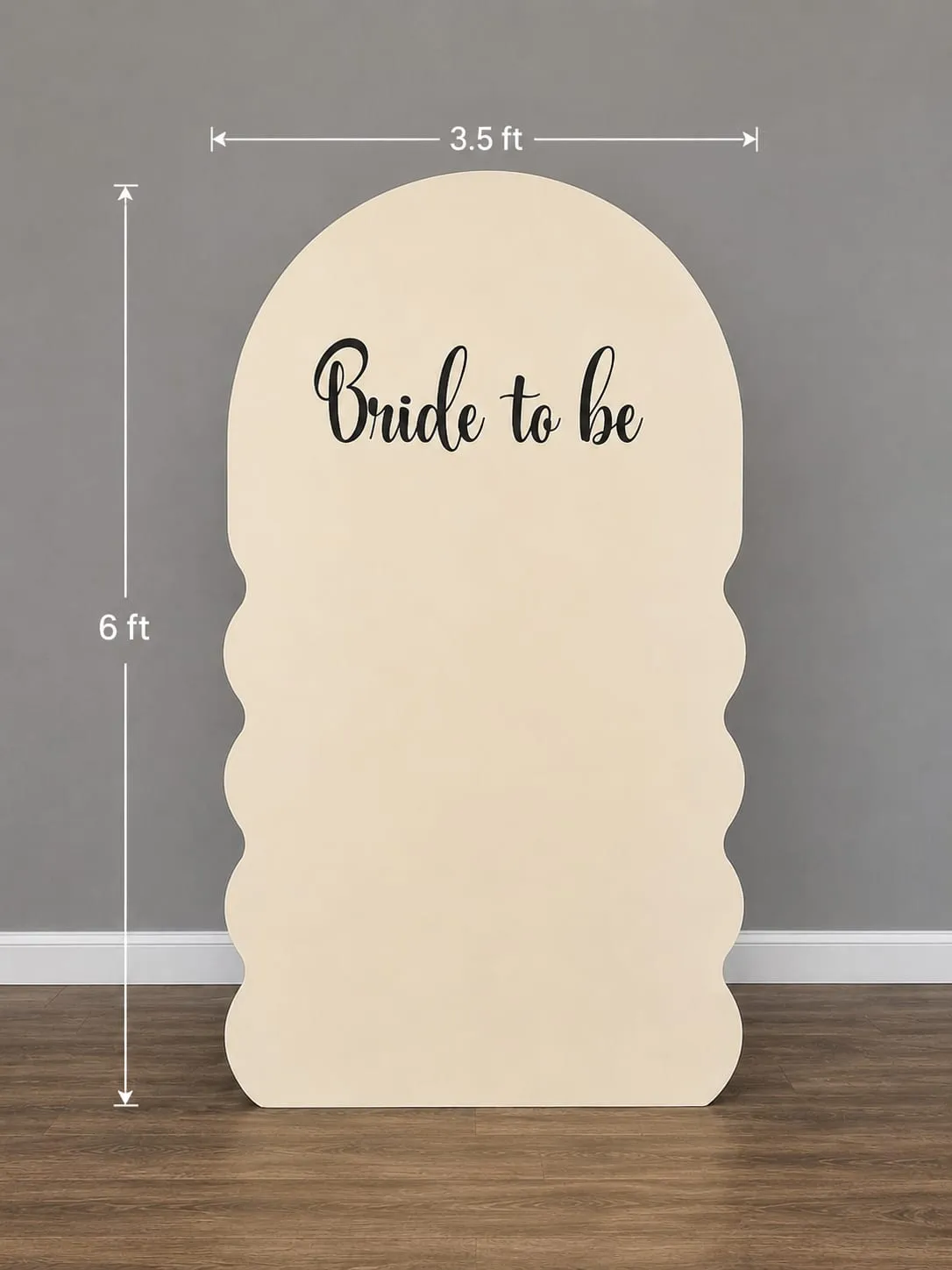 Wavy Arch — Backdrop Rentals by Party Perfect MN